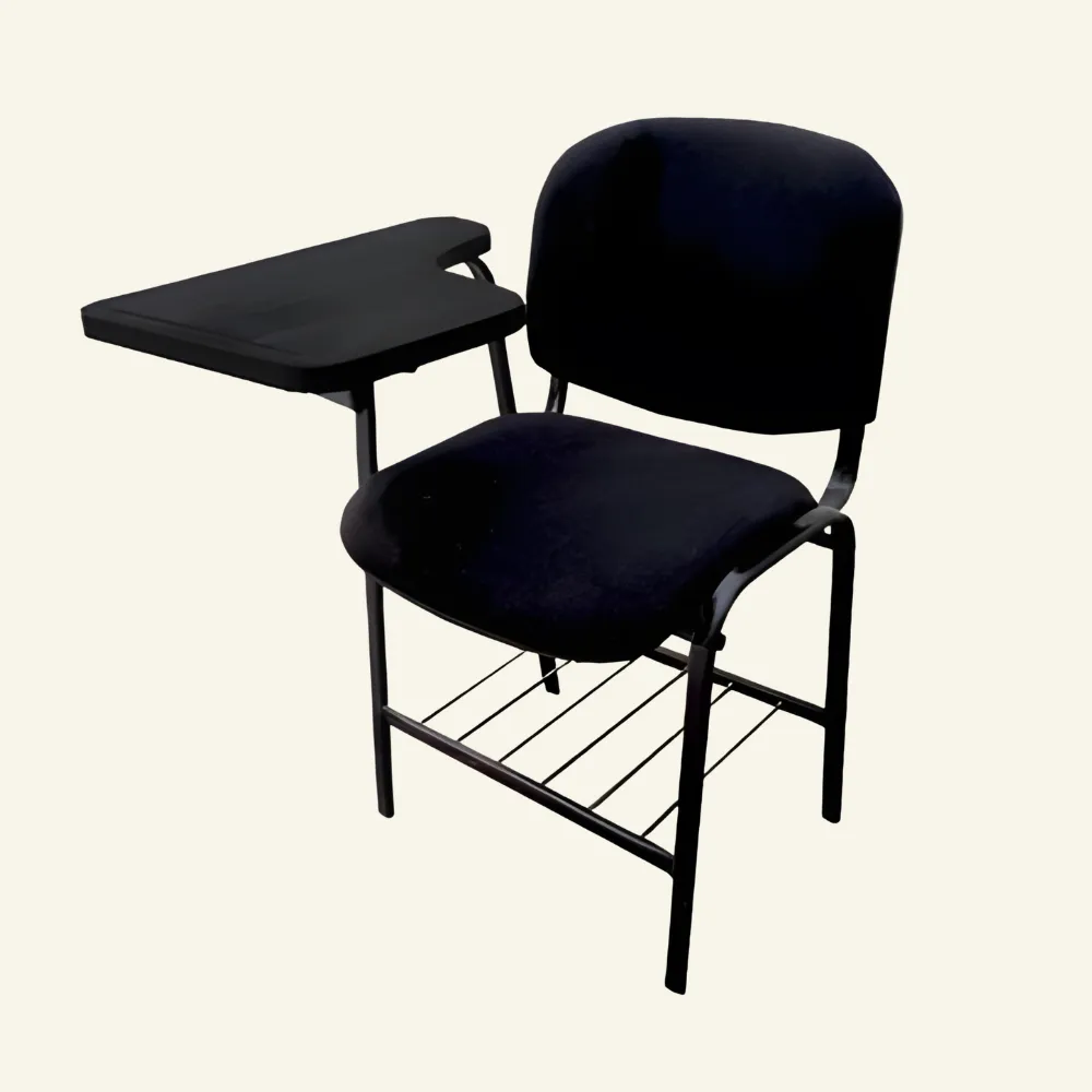 SILLA VISITA TELA CON PALETA (52×46×80 cm)