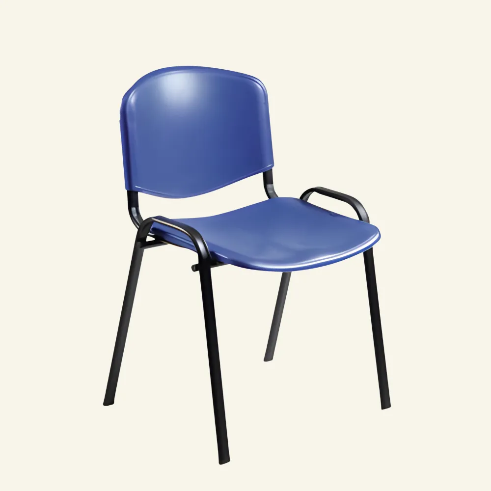 SILLA VISITA PLASTICO SIN PALETA